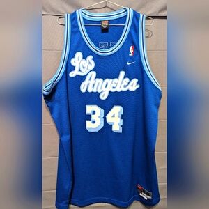 Vintage Los Angeles Lakers Shaquille O'Neal Nike Jersey